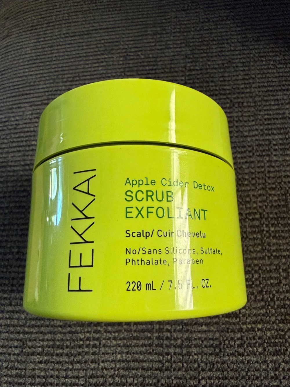 Fekkai Apple Cider Detox Scalp Scrub Exfoliant - Brand New without box